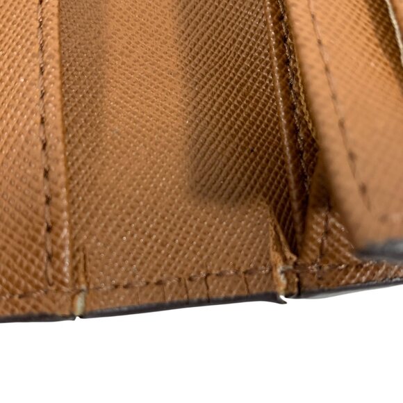 Michael Kors Off White Signature Coated Canvas Bifold Flap Continental Wallet - Picture 8 of 10